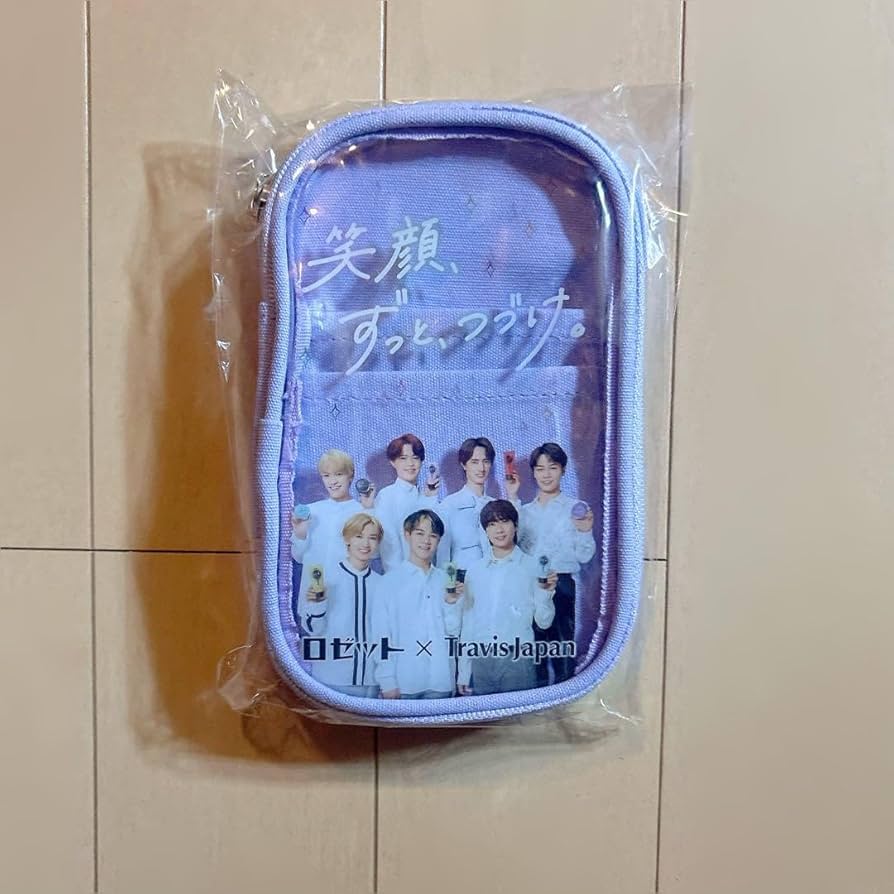 ロゼットオリジナル Travis Japan マルチポーチ